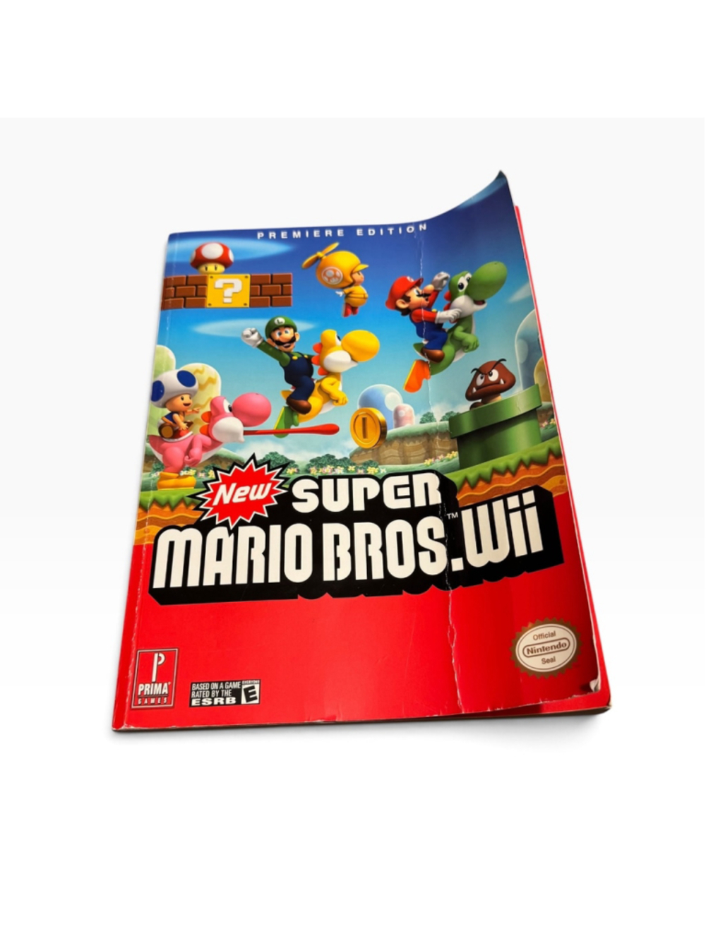 Prima Games New Super Mario Bros. Wii Strategy Guide Book